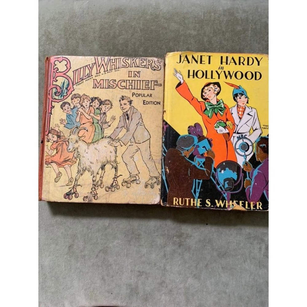 Vintage 40 books Janet Hardy and Billy whiskers